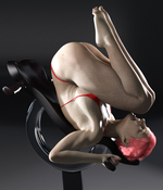 THE AB CRUNCHER workout chair+poses freebie